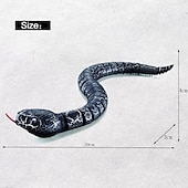 abordables Cadeaux-Jouet réaliste de serpent télécommandé, cobra électrique, cafard, araignée, jouet effrayant et amusant pour enfants, nouveauté, animal interactif télécommandé