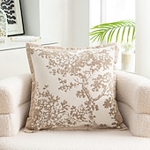 abordables Fundas de almohada-Funda de almohada de piel sintética de 45 x 45 cm, con diseño de rayas de algodón, para decoración del hogar, funda de cojín decorativa para sofá americano o coche.
