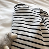 billige Sjal og omslag til kvinner-Dame Skjerf for kvinner Gate Daglig Stevnemøte Svart Hvit Brun Skjerf Stripe