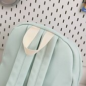 abordables Sacs à dos de Collège-Sac à dos rose pour fille, idéal pour l&#039;école et le quotidien – cartable léger avec poche zippée sur le devant, idéal pour les adolescentes et les étudiants.