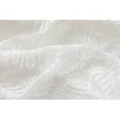 ieftine Rochii Boho-Pentru femei Rochii Midi Rochie de dantela Rochie de epoca Modă Modern În aer liber Vacanță Concediu Fit regulat Simplu Manșon Lung În V Alb Vară