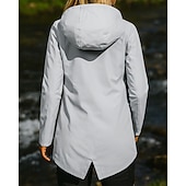 Недорогие Водонепроницаемые куртки-Жен. Куртка для туризма и прогулок Дождевик водонепроницаемая куртка На открытом воздухе С защитой от ветра Легкость Дышащий Походная одежда Походная одежда Весна Осень Жакет Спандекс