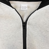 economico felpe con cappuccio da uomo di base-Per uomo Felpa con cappuccio Felpa con cappuccio a zip intera Felpa con cappuccio in pile Aalbicocca Nero Verde militare Blu marino Grigio chiaro Con Cappuccio Semplice Tasca Sport &amp; Outdoor