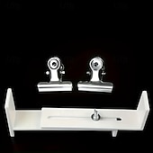cheap DIY Art-1pc Creative Rope Braiding Tool  Hand-Knitted Plastic Jig  Plastic  With Two Clips Rack DIY Handcraft Jewelry Making Fixing  Jewelry Making  Professional Practical Tool