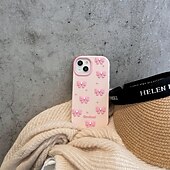 abordables Carcasas iPhone-teléfono Funda Para iPhone 16 Pro Max Plus iPhone 15 14 Pro Max Plus iPhone 13 Pro Max Funda Trasera Antigolpes Lazo Silicona
