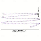 cheap Outdoor Activity-1pc Vibrant Multi-Color Jump Rope 118.11 Long Elastic Long Jump Rope for Fitness and Exercise Ideal for Family Parties and Workouts Exercise EquipmentVibrant Jump RopePolyester Fiber Rope Jump