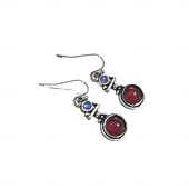 abordables Boucles d&#039;oreilles-Femmes Boucles d&#039;oreilles Tropical Joie Élégant Des boucles d&#039;oreilles Bijoux Rouge Bordeaux Pour Soirée