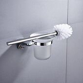 billiga Toalettborsthållare-Toalettborsthållare Ny Design / Kreativ Nutida / Moderna Rostfritt stål / Zink Alloy / Metall 1st - Badrum Väggmonterad
