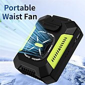 Ventilateur de taille suspendu pour camping en plein air, spécial, haute puissance éolienne, portable, mobile, USB, batterie externe, clip abordables Ventilateurs-Ventilateur de taille suspendu pour camping en plein air, spécial, haute puissance éolienne, portable, mobile, USB, batterie externe, clip