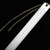 cheap Hand Tools-20 inch Heavy-Duty Dual-Scale Steel Ruler with Lanyard - Quenched Thickened Metal Straight Edge for Precision Drawing &amp; Measurement