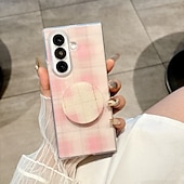 cheap Samsung Cases-Phone Case For Samsung Galaxy Z Fold 7 Z Fold 6 Z Fold 5 Z Fold 4 Back Cover with Stand Holder Shockproof Retro TPU PU Leather