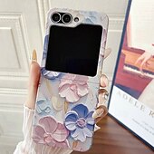 economico Cover Samsung-telefono Custodia Per Samsung Galaxy Piegatura a Z 7 Z Flip 7 Z Flip 6 Z Flip 5 Z Flip 4 Copertura Posteriore Resistente agli urti Fiore Floreale