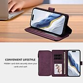 お買い得  iPhone用ケース-電話 ケース 用途 iPhone 16 Pro Max プラス iPhone 16 iPhone 15 14 Pro Max Plus iPhone 16e iPhone 13 Pro Max Mini iPhone 13 Mini バックカバー スタンド付き 全身保護 リストストラップ付き レトロ風 TPU PUレザー