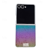abordables Carcasas Samsung-teléfono Funda Para Samsung galaxia Z Flip 7 Z Flip 6 Z Flip 5 Z Flip 4 Z Flip 3 Funda Trasera Antigolpes Gradiente de Color