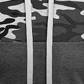 preiswerte Fleece-Sweatshirts-Herren Kapuzensweatshirt Pullover Kapuzensweatshirt Fleece Kapuzensweatshirt Taktischer Kapuzensweatshirt Hell Gray Dunkelgray Mit Kapuze Tarnung Tasche Sport &amp; Outdoor Täglich Streetwear Basic