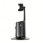 cheap Phone Holder-Manufacturer intelligent AI face recognition 360  cell phone head Jitterbug live self-timer panoramic follow shot anti-shake