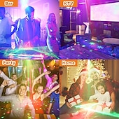 Χαμηλού Κόστους Φώτα Laser Χαλοουίν-φως ντίσκο πάρτι φως ντίσκο φώτα πάρτι με τηλεχειριστήριο μουσικής ελεγχόμενης LED φλας ντίσκο πάρτι strobe για πάρτι γενεθλίων για το Halloween