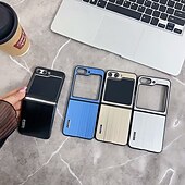 Недорогие Чехлы для Samsung-телефон Кейс для Назначение SSamsung Galaxy Z-флип 6 Z Flip 5 Z Flip 4 Z Flip 3 Кейс на заднюю панель Защита от удара Ретро