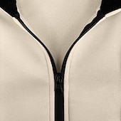 abordables sudaderas basicas hombre-Hombre Sudadera Sudadera con capucha y cremallera completa Sudadera con capucha de lana Albaricoque Negro Verde Ejército Azul Marino Gris Claro Con Capucha Plano Bolsillo Deporte Diario Festivos