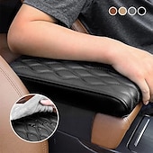 economico Organizzazione spazi-Bracciolo in memory foam per auto, cuscino per console centrale con tasca portaoggetti, porta telefono, scatola per fazzoletti, supporto per gomiti per il comfort di guida