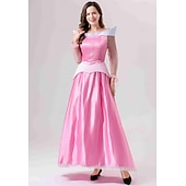 levne Dámské Kostýmy-Spící kráska Pohádka Princeznovské Popelka Šaty Cosplay kostým Plesové šaty Postavy z pohádek cosplay Filmové kostýmy for Dámské Dospělé předvečer Všech svatých Karneval Světový den knihy Výkon
