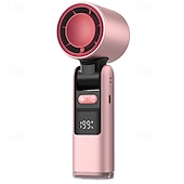 cheap Fans-Handheld Small Fan Portable New Charging Turbo Outdoor High-speed Cooling Fan