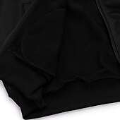 economico Giubbotti e cappotti da uomo-Per uomo Giacca in Pile Giacca Casual Vacanza Quotidiano Traspirabilità Tasca Primavera Autunno Semplice Moda Classico Collo alla coreana Regolare Nero Cachi Verde militare Grigio Giacca