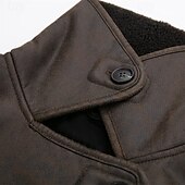 preiswerte Kunstlederjacken-Damen Fleecejacke Freizeitjacke Wildlederweste Winddicht Warm Tasche Mode Modern Lässig Einfarbig Ausgehen Wochenende Einreihig Regulär Revers Normale Passform Langarm Oberbekleidung Braun Beige