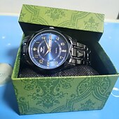 cheap Quartz Watches-Men&#039;s Quartz Watch High-definition Scratch Resistant Rhinestone Decorated Digital Circular Dial Night Light Display Date Calendar Multifunctional Fully Automatic Watch Birthday and Holiday Gift