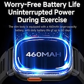 Недорогие Смарт-часы-G300 Умные часы 2.01 дюймовый Смарт Часы Bluetooth Педометр Напоминание о звонке Датчик для отслеживания активности Совместим с Android iOS Мужчины GPS Длительное время ожидания Водонепроницаемый IP68