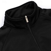 economico Giubbotti e cappotti da uomo-Per uomo Giacca in Pile Giacca Casual Vacanza Quotidiano Traspirabilità Tasca Primavera Autunno Semplice Moda Classico Collo alla coreana Regolare Nero Cachi Verde militare Grigio Giacca