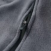 abordables sudaderas de lana-Hombre Sudadera con capucha y cremallera de un cuarto Sudadera con capucha de lana Negro Rojo Gris Cuello Mao Plano Cerrar Cremallera de un cuarto Táctico Deporte Casual Ropa de calle Fresco Ropa