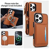 tanie Etui do iPhone&#039;ów-telefon Kılıf Na iPhone 16 15 14 Pro Max Plus iPhone 16e iPhone’a 13 Pro Max . iPhone 13 Mini Etui na karty portfela ze smyczą Obsługa ładowania bezprzewodowego Gniazdo karty Retro TPU Skóra PU