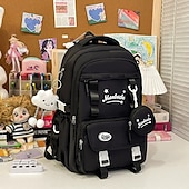 Недорогие Рюкзаки для детей и подростков-Школьный рюкзак для девочек в пастельных тонах в стиле кавайи – вместительный рюкзак с плюшевой игрушкой и карманом для монет для подростков и школьников