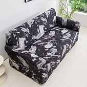cheap Sofa Cover-Elastic Sofa Cover With Geometry Print Stretchable Living Room Sofa Combination Horizontal Sofa Cover for 1/2/3/4 Seats Suitable for All Seasons