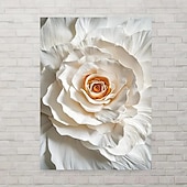 billiga Botaniska tryck-modern blommig canvastavla ramlös väggdekoration för vardagsrum och sovrum eleganta vita blommor posters