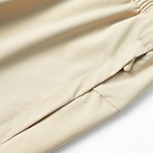baratos Partes inferiores-Homens Calça Cargo Calças de Trilha Calça Jogger Calças De Chuva Para Trilha Verão Ao ar livre Normal Secagem Rápida Refrescante Respirável Calças Com Cordão Bolsos Cintura elástica Preto Cinza Escuro