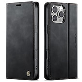 cheap iPhone Cases-Phone Case For iPhone 16 Pro Max Plus iPhone 15 14 Pro Max Plus iPhone 13 12 Pro Max Mini Wallet Case with Stand Holder Magnetic Card Slot Retro TPU PU Leather
