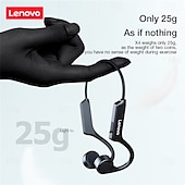 cheap Neckband Headphones-Lenovo X4 Bone Conduction Headphone Bone Conduction Headphones Bluetooth5.0 Ergonomic Design HIFI IPX5 for Apple Samsung Huawei Xiaomi MI Mobile Phone Valentine's Day Gift