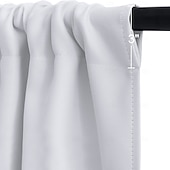 billiga Gardiner och draperier-Cafégardin hög precision enfärgade mörkläggningsgardiner korta värmeisolerande draperier för vardagsrum, sovrum, kök rumsavdelare