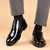 levne Poloformální-Pánské hnědé společenské boty na zip z umělé kůže – reliéfní detail orla pro zralé gentlemany, obchodní akce a formální oslavy