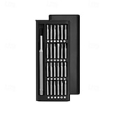 economico Strumenti manuali-Set di cacciaviti 24 in 1, kit di strumenti di riparazione di precisione multifunzionale per telefoni cellulari, elettronica, uso domestico con varie teste di punte, design compatto e portatile.