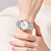 levne Quartz hodinky-MINI FOCUS Dámské Křemenný Módní Obchodní Wristwatch VODĚODOLNÝ Světový čas Ozdoby Nerez Hodinky