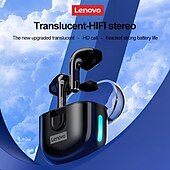 זול אוזניות אלחוטיות אמיתיות TWS-לנובו LP12 אוזניות אלחוטיות באוזן Bluetooth 5.0 סטריאו עם תיבת טעינה מיקרופון מובנה ל Apple Samsung Huawei Xiaomi MI שימוש יומיומי לטייל רכיבת אופניים טלפון נייד