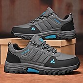 頑丈なトレッドを備えたメンズアウトドアハイキングシューズ、ウォーキング、キャンプ、荒野の旅行に最適な通気性のあるトレイルスニーカー お買い得  メンズスニーカー-頑丈なトレッドを備えたメンズアウトドアハイキングシューズ、ウォーキング、キャンプ、荒野の旅行に最適な通気性のあるトレイルスニーカー