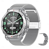 abordables Relojes inteligentes-Reloj inteligente deportivo con linterna y luz ultravioleta, resistente al agua hasta 5 ATM, Bluetooth, llamadas, para Huawei y Xiaomi, 2025