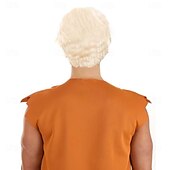 cheap Movie Character Wigs-The Flintstones Men&#039;s Barney Rubble Costume Wig Napoleon Dynamite Wig  Halloween Cosplay Party Wigs