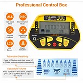 cheap Outdoor Activity-MD930 Waterproof Portable Metal Detector, High-sensitivity Underground Treasure Metal Detector with LCD