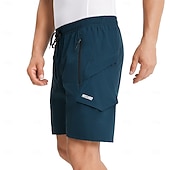 preiswerte Fahrradhosen Herren-Arsuxeo Herren Einfarbig Fahrradhose MTB-Fahrradhose Fahrradhose Fahhrad Weite Shorts Gepolsterte Shorts / Chamois Formpassend Mountainbike MTB Straßenradsport Sport Reduziert Reibung Reflektierende