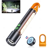 voordelige Zaklampen en kampeerverlichting-autodetaillamp oplaadbaar, lakcorrectie-inspectielamp met magnetische voet &amp;haak, handzame led-werklamp voor autodetailing, kleurmatching &amp;reparaties